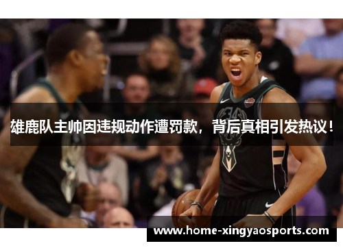 雄鹿队主帅因违规动作遭罚款，背后真相引发热议！
